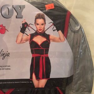 Playboy ninja costume.